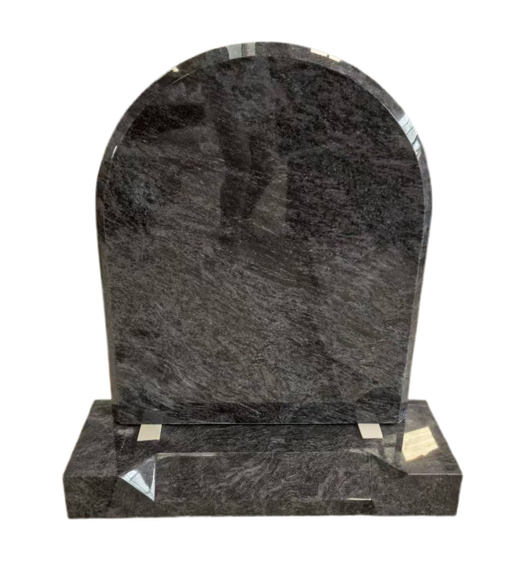 Classic Oval Upright Headstone
