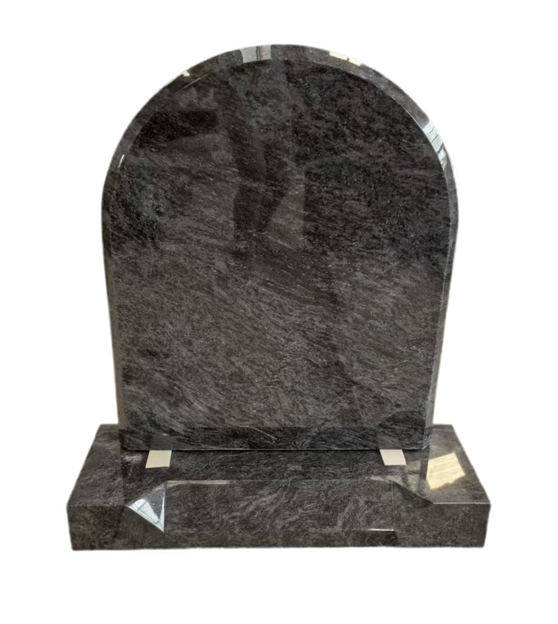 Classic Oval Upright Headstone